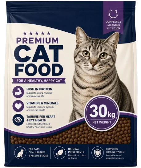 30 KG OF CAT FOOD