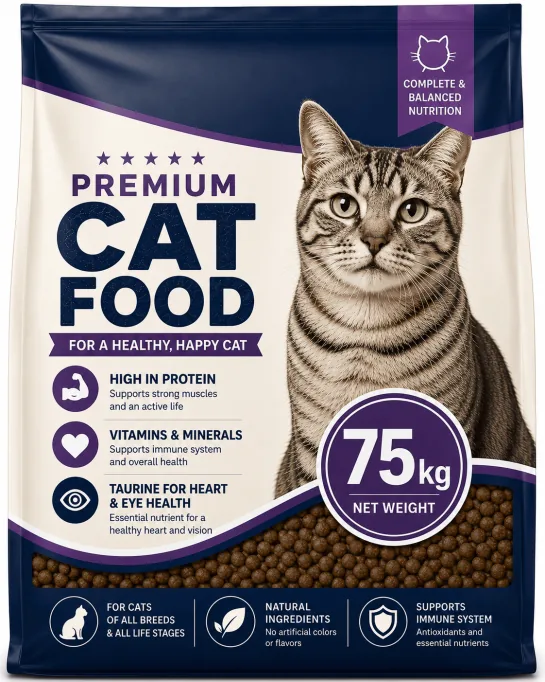 76 KG OF CAT FOOD